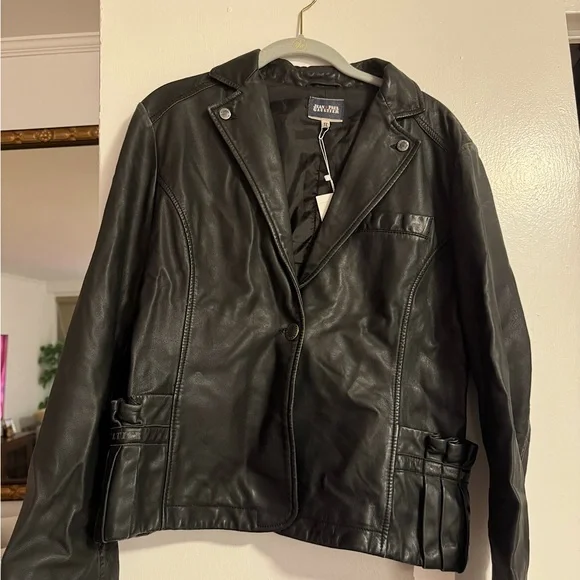 Jean Paul Gaultier Black Leather Jacket - Picture 4 of 7